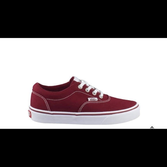 Vans Burgandy Sneakers